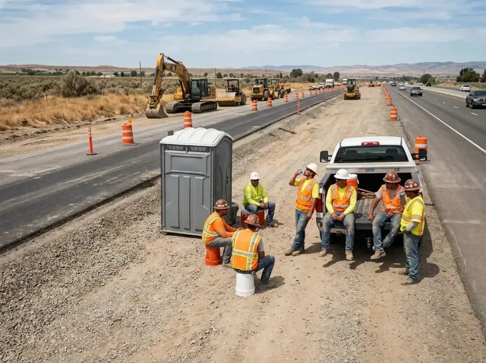 highway-road-construction-crew-007 — frequently asked questions, Porta Potty and Restroom Rentals in Farmville, VA